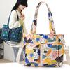 Большая вместительная сумка-тоут, женская сумка через плечо с принтом, пригородная сумка через плечо, сумка