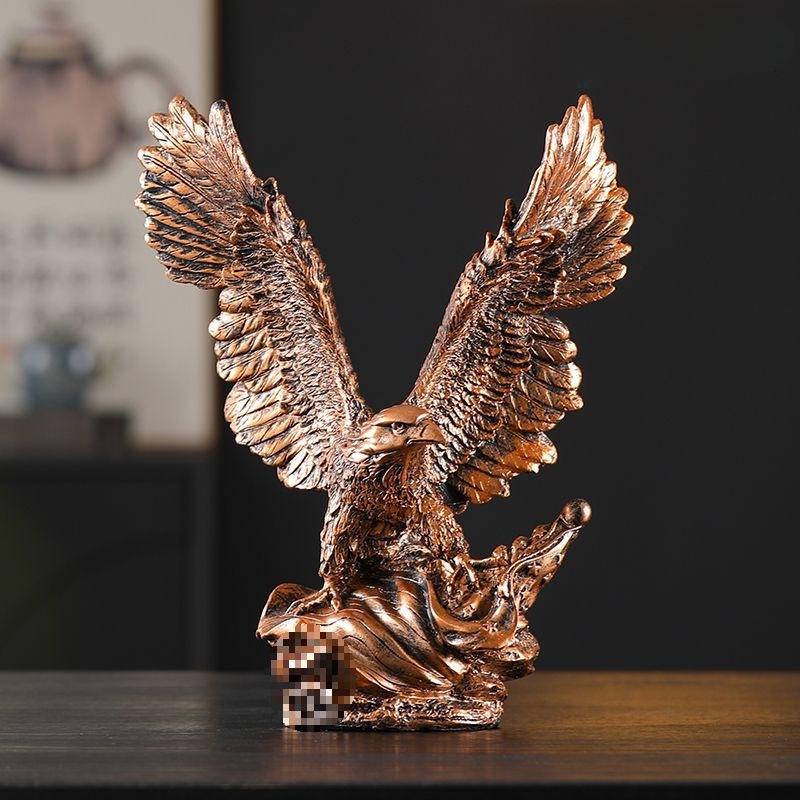 Eagle Figurine - Elegant Office & Home Decor, Perfect for Housewarming