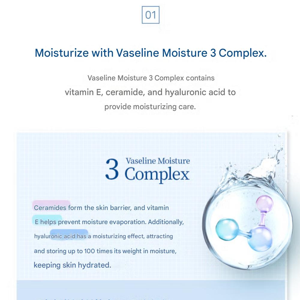 Vaseline Daily Moisture Lotion 180ml