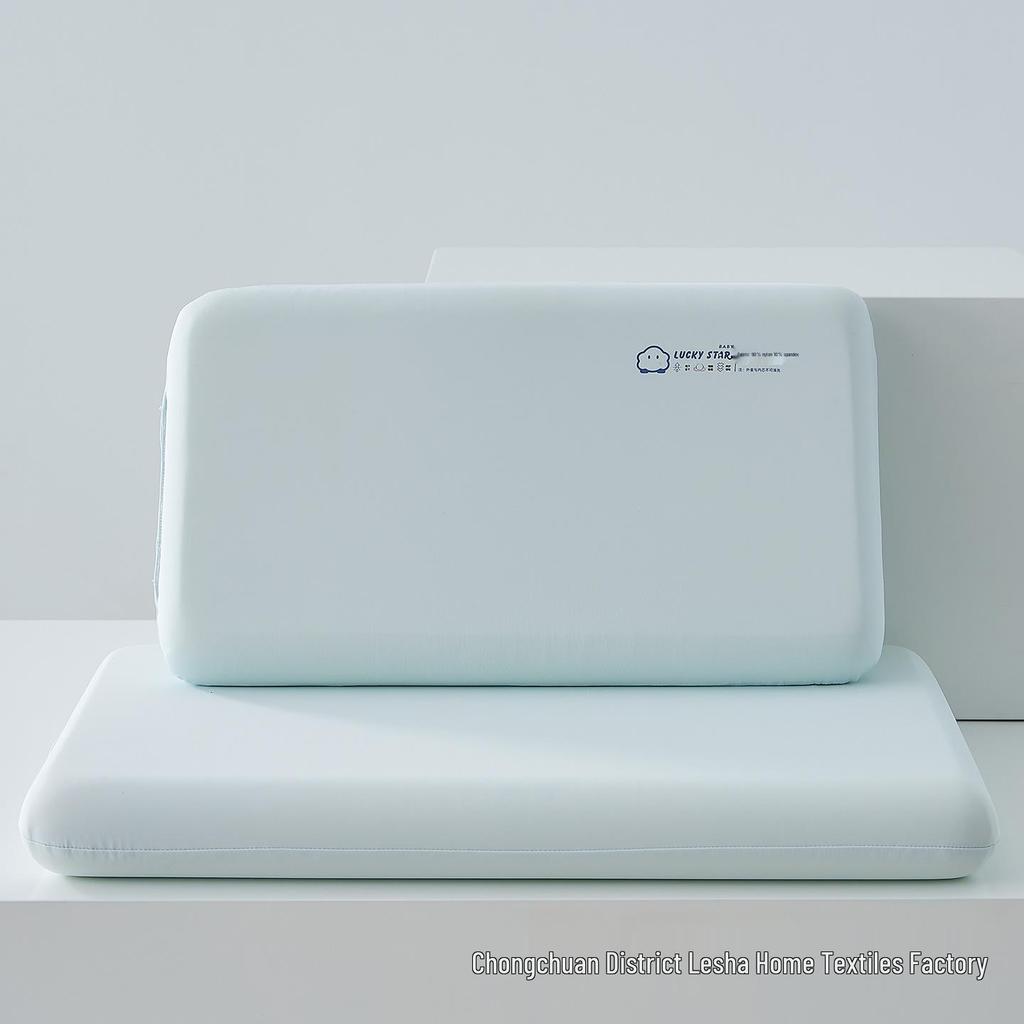 Zero Gravity Deep Sleep Memory Foam Pillow - Cooling Silk for Children and Students