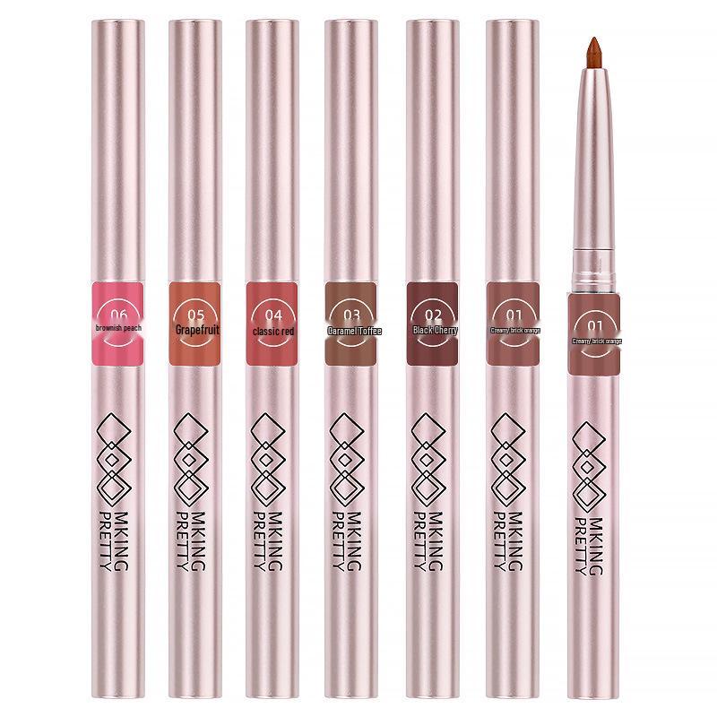 MK Waterproof Long-Lasting Matte Rotating Lip Liner & Lipstick Pen