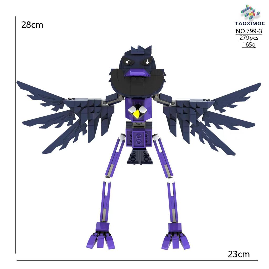 Poppy3 Улыбающиеся существа: Строительные блоки Sleepy Cat