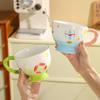 Jingmingli Hand-Painted Cartoon Ceramic Milk Coffee Mug