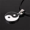 Инь и Ян Тай Чи ожерелье сплав пара кулон ожерелье женщина мужчина колье ювелирные аксессуары подарок на день рождения