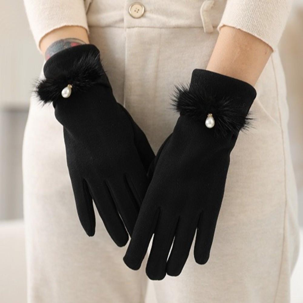 Full Finger Touch Screen Gloves Warm Driving Mittens New Winter Gloves Gift