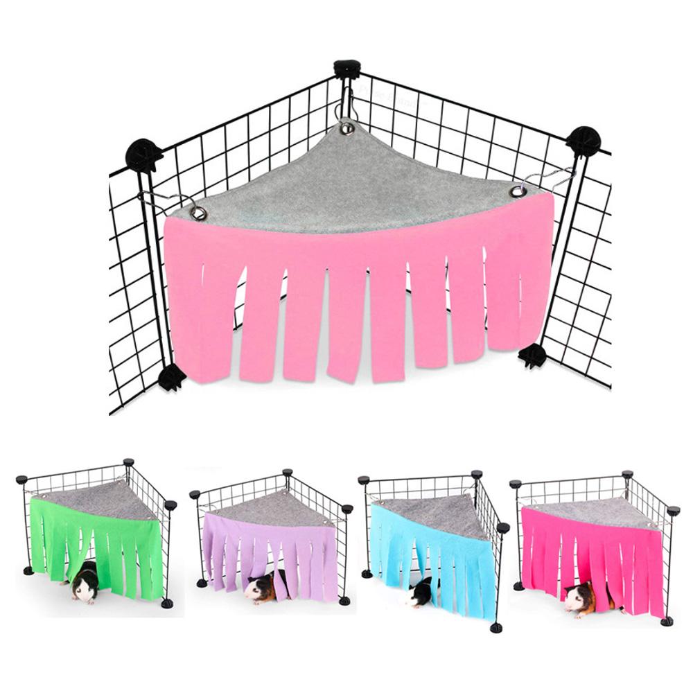 Hideaway Hammock Cloth Hedgehog Corner Guinea Pig Hideout Hamster House Rat Nest Rabbit Hiding Tent