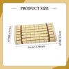 Bamboo Headrest Pillow Sauna Neck Rest for Adults Chinese SPA Comfortable Backrest and