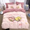 3D SpongeBob SquarePants Polyester Duvet Cover Set for Children, King Size Bedding, Comforter Sets, 100% Polyester