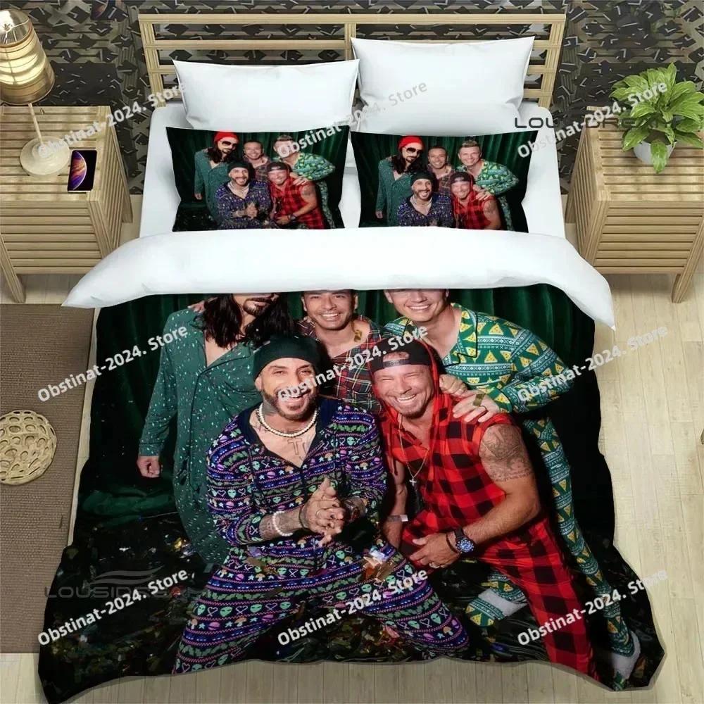 BSB группа Backstreet Boys Постельное белье Набор напечатанный одинарный Одеяло Покрывало Наволочка 3 предмета Детский Взрослый Размер