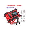 12 В 24 В автомобильное зарядное устройство для литиевых AGM гелевых свинцово-кислотных аккумуляторов 7-ступенчатый автоматический ремонт ЖК-адаптер питания