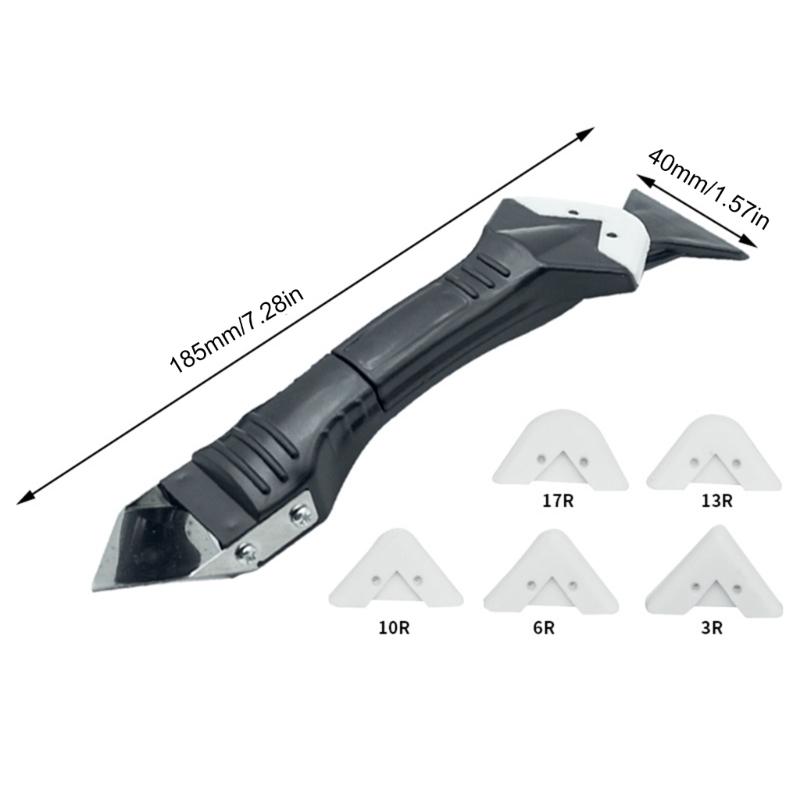 Professional Silicone Caulking Finishing Tool Grout Scraper & Smoothing Tool Sealant Removal Easy To Use Silicone Grout