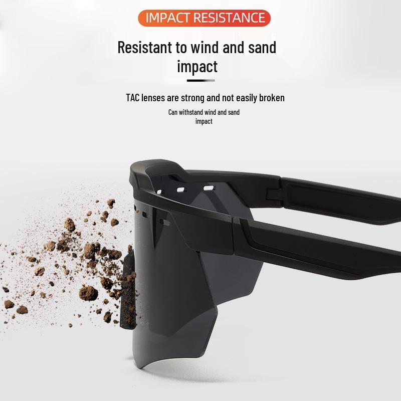 Kids' Sports Goggles: Windproof, Sandproof, Wear-resistant, Colorful Sunglasses for Outdoor Cycling