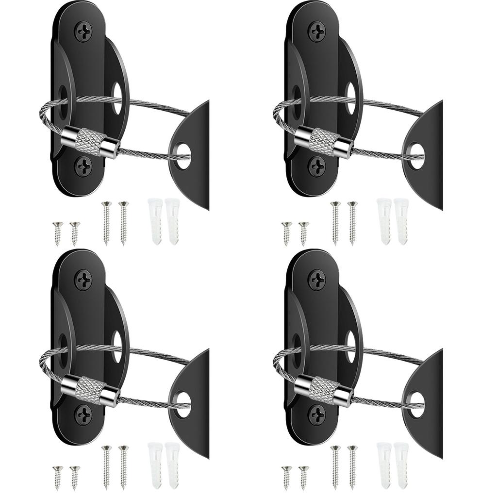 Регулируемые мебельные ремни против опрокидывания, настенные мебельные ремни безопасности, прочные усиленные мебельные ремни против опрокидывания