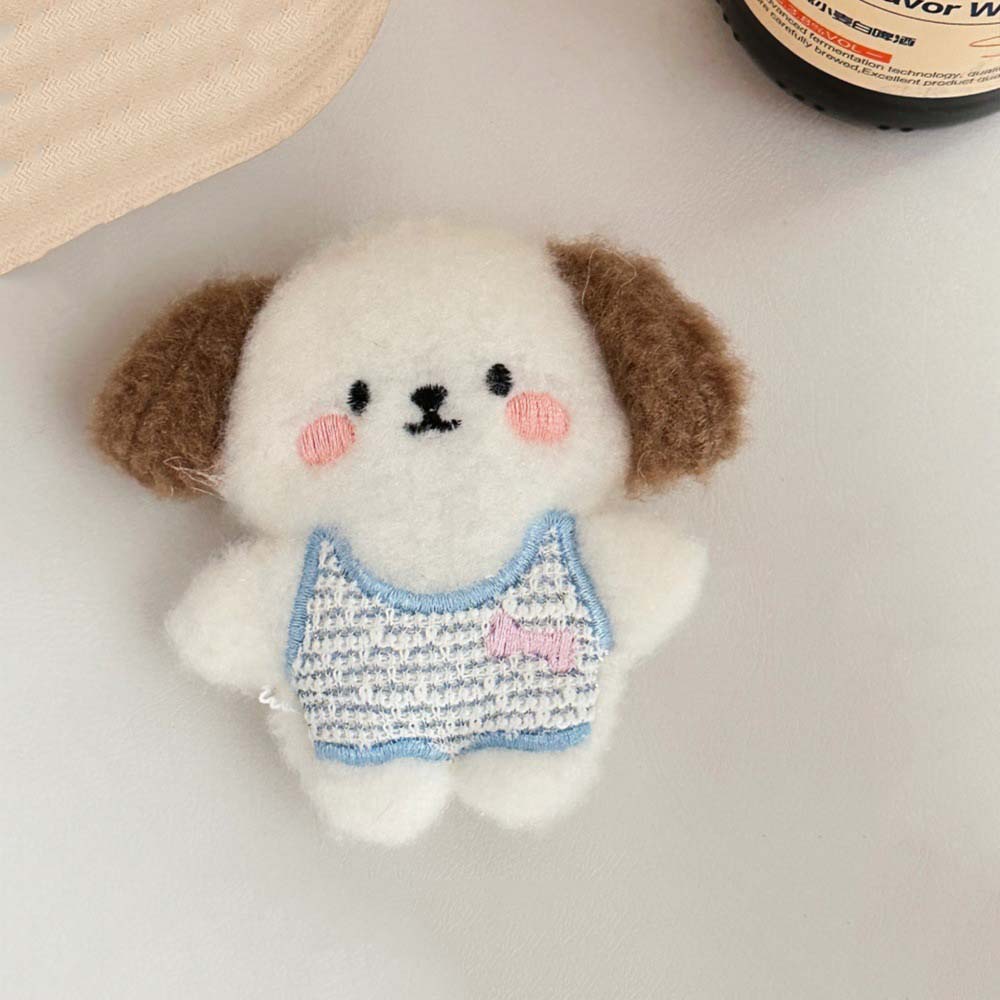 Брелок плюшевый щенок брошь ювелирные изделия аксессуары сумка кулон милая собака значок ювелирные изделия подарки