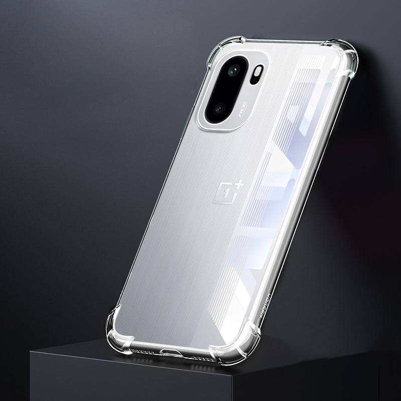 Простой Мягкий Силиконовый Ударопрочный Чехол для Телефона для OnePlus Ace6 Ace 6 5G Высокое Качество Воздушная Подушка Прозрачный Оригинальный Бампер Чехол Funda