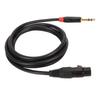 Микрофонный кабель длиной 2 м, XLR Female на 14-дюймовый сбалансированный сигнальный соединительный кабель TRS