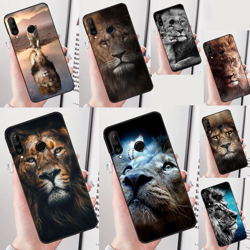 Чехол с головой льва для Huawei Nova 7i 8i 11i 12i 12s 9 10 SE Y91 Y90 Y60 Y70 Y72 Y61 P60 Pro P30 P40 Lite