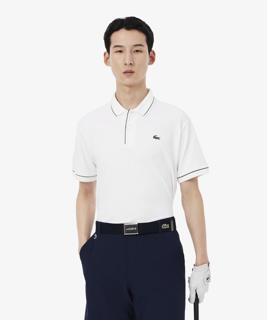 LACOSTE Men'S Golf Pique Collar Tipping Polo Shirt Dh0281-56G 001