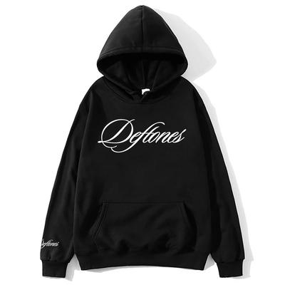 Худи с логотипом Deftones, пуловер рок-группы Deftones, мужская, женская, металлическая, повседневная одежда, классическая толстовка оверсайз, уличный стиль
