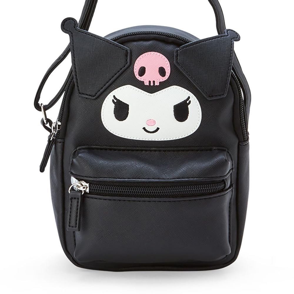 Sanrio Kuromi Shoulder Bag 413551 Face-Shaped