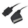 New High Quality Black 1.8M RGB Scart Cable For Nintendo 64 GameCube SNES NGC N64