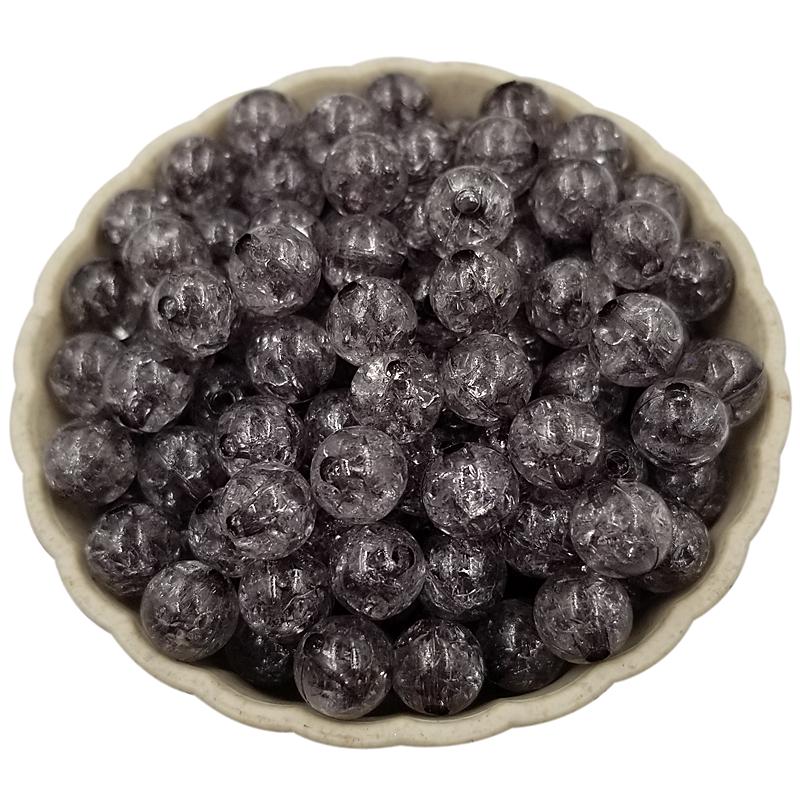 Многоцветные модные потрескивающие свободные бусины DIY фурнитура ювелирные аксессуары ожерелье браслет