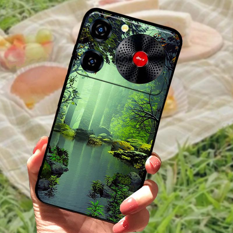 For ZTE Nubia Music Case Shockproof TPU Silicon Black Bumper Cover For ZTE Nubia Music Phone Cases Cute Back Cover Fundas Capa