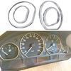 4 шт. Рамки спидометра автомобиля Защита от царапин Декорация приборной панели Кольца циферблата Отделка