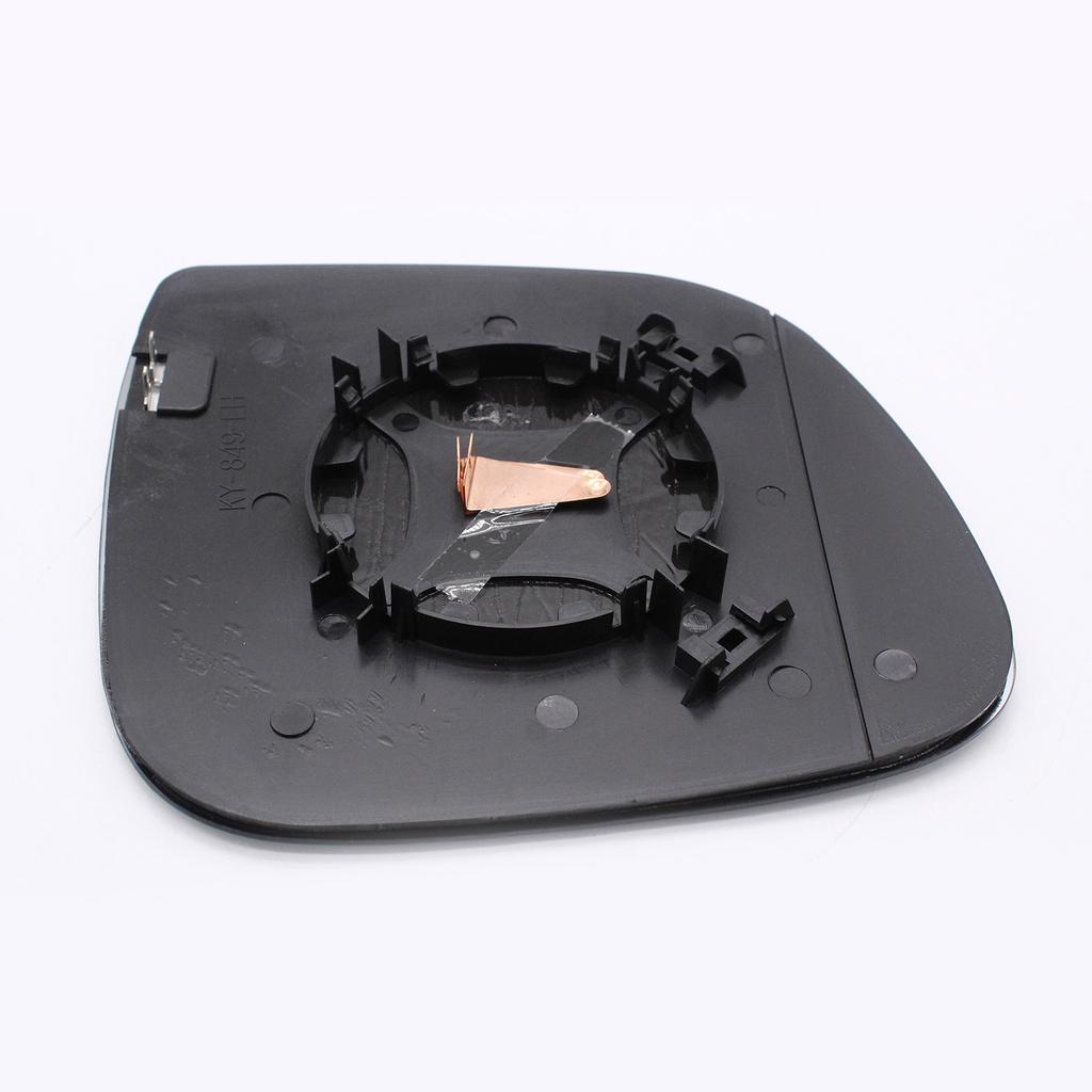 Автомобильное зеркало левой двери, стекло, зеркальная линза заднего вида, широкий угол с выпуклым основанием с подогревом, подходит для VW-Amarok 2010-2018