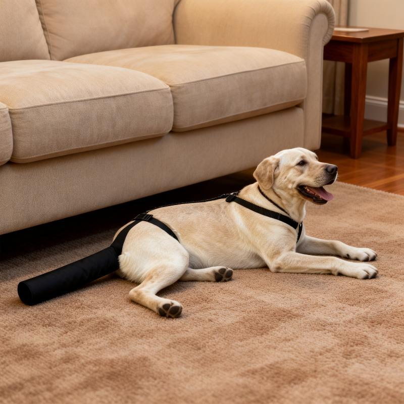 Universal Fit Dog Tail Protector Comfortable Sleeve Guard for Wound Protection Safe Healing and Daily Use Pet Accessory