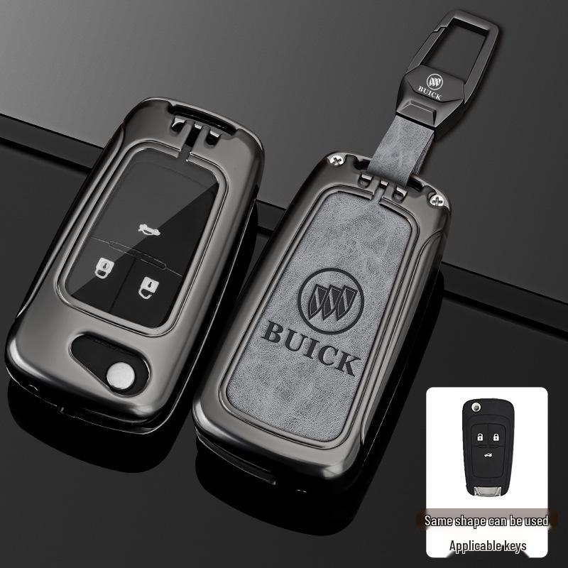23 Чехол для ключа Buick для Regal, LaCrosse, GL8, Envision и Enclave - Чехол для ключа с полной защитой и пряжкой