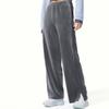 Li Ning Sports Fashion Series Brand Logo Embroidered Casual Knitted Sports Pants Women Pants AKLV954-5