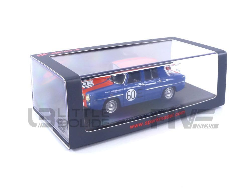 Spark Renault 8 Gordini 1300 Macau 1966 Bianchi 1/43 #60 M.