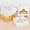 1/5Pcs Ramadan Mubarak Candy Cake Box Bag Chocolate Gift Packaging Favors EID Mubarak Decorations 2025 Islam Muslim Party Supply