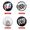 RFG3 4pcs 3D 56mm 60mm 65mm Car Wheel Hub Centre Cap For Buick Badge Emblem Hub Center Cover Car Logo Sticker Styling Accessories