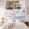 Roblox Wall Decor Tapestry Art For Pet Memorial Birthdaywedding Party Backdrop Family Gift