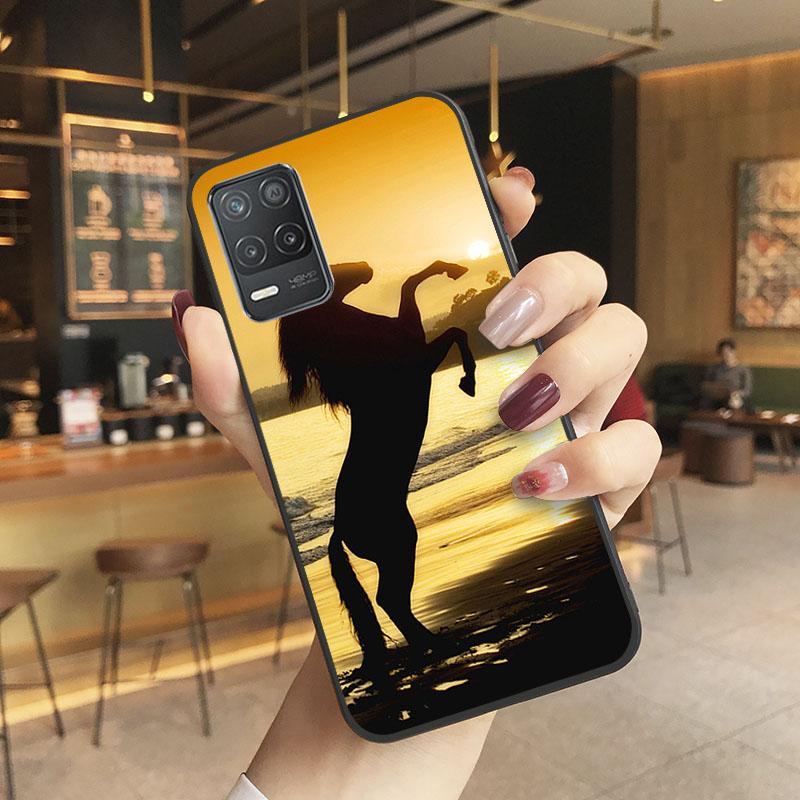 Чехол для телефона с изображением лошади для OPPO Realme 8 7 6 6i C3 C21 C21Y C11 X3 SuperZoom A94 A74 A91 A53S A54