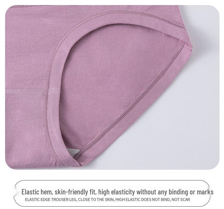 Plus Size High Waist Cotton Briefs for Middle-aged & Elderly Women - Breathable Tummy Control