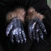 Halloween Halloween Horror Werewolf Gloves Wolf Claw Set Hairy Beast Wolf Claw Gloves