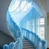 Width 160CM Wedding Tulle Arch White Pink Backdrop Fabric Arch Draping Fabric  Wedding