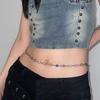 Rhinestone Waist Chain Decorative Dress Jeans Belt Women'S Summer Chain Tide