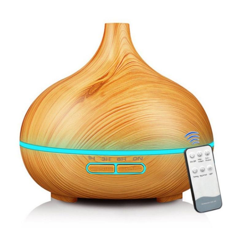 Household diffuser, large capacity, aromatherapy diffuser with remote control, suitable for hotels, spas, yoga rooms - humidifier with 7-color LED