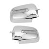 Комплект из 2 шт. Накладки на боковые зеркала Задние зеркала с LED указателями поворота ABS Хром для RD4 RD9 CRV