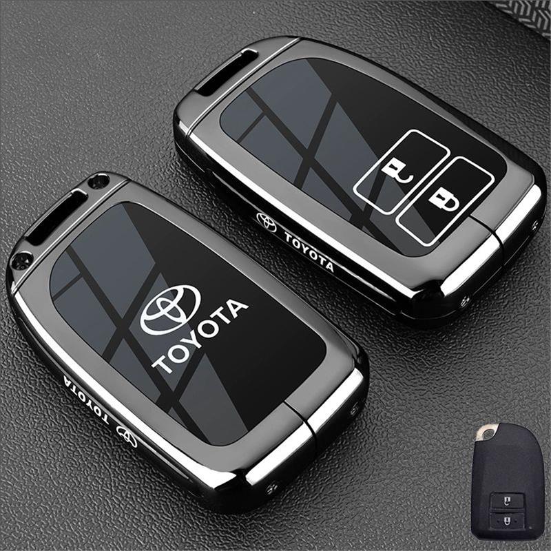 svagd6 Compatible with Toyota Alphard Key Cover for Noah, Sienna, Sienta, Superb, Voxy, Tundra, Sequoia, and Truck Car Bag Buckle Shell