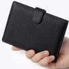 Тонкий RFID-держатель для паспорта для мужчин и женщин, компактный кожаный кошелек для путешествий со слотом для SIM-карты, карманом для монет на молнии, чехол-обложка для паспорта