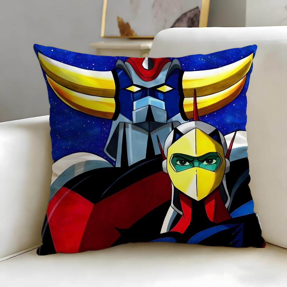 Классический меха-аниме UFO Robo Grendizer Наволочка Мягкая Легко стирающаяся Наволочка Универсальная для Дивана Кровати Путешествий и Офиса