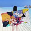 SK8 the Infinity Cartoon Big Microfiber Beach Towels Quick Dry Towel Sand Beach Towels Pool Towel for Travel Swim Pool Yoga