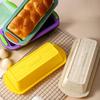 Non Stick Bread Baking Mold Heat Resistant Cake Mold Homemade Silicone Toast Baking Tray  Diy