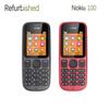 Восстановленный оригинальный мобильный телефон Nokia 100 с 1 SIM-картой