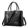 Ladies Handbags, Women Fashion PU Leather Top Handle Satchel -4